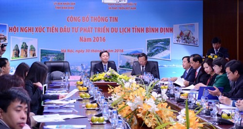 Hội nghị xúc tiến đầu tư phát triển du lịch 2016 của tỉnh Bình Định