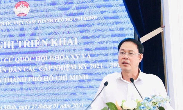 Thành phố Hồ Chí Minh triển khai công tác bầu cử đại biểu Quốc hội và Hội đồng Nhân dân các cấp