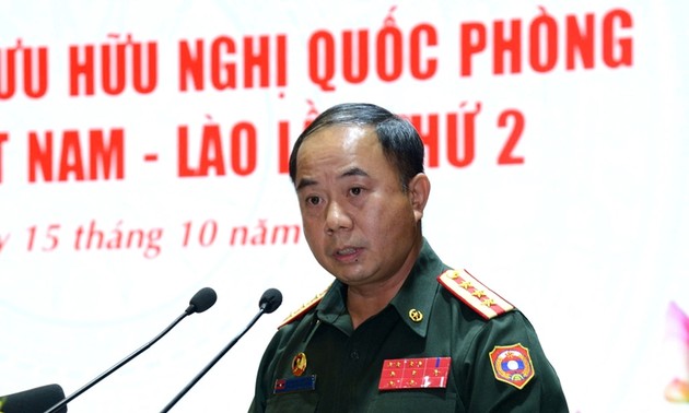 Hôm nay (22/10), diễn ra Giao lưu hữu nghị Quốc phòng biên giới Việt - Lào