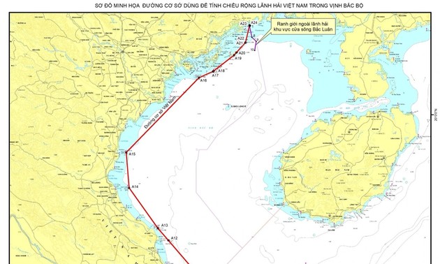Đường cơ sở của Việt Nam trong Vịnh Bắc Bộ phù hợp với luật pháp quốc tế