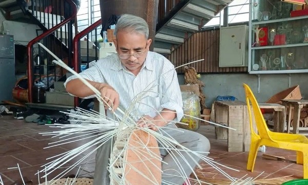 Người thổi hồn cho sản phẩm mây, tre Việt Nam ra thế giới