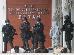 Indonesia melakukan latihan anti teroris antara ASEAN + 8