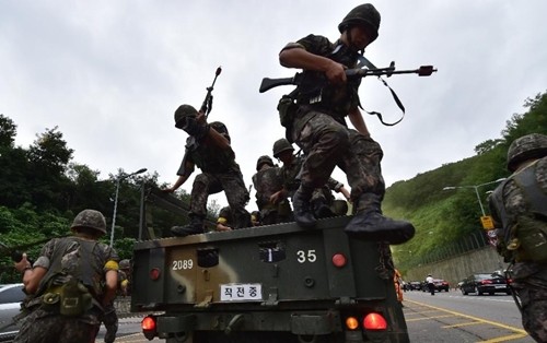 RDR Korea memperingatkan melakukan balasan kalau Republik Korea dan AS melakukan latihan perang