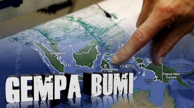 Gempa bumi kuat mengguncang Indonesia Timur