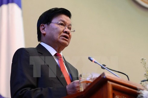 PM Laos melakukan kunjungan persahabatan resmi di Vietnam