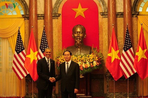 Panorama kunjungan Presiden Amerika Serikat, Barack Obama di Vietnam