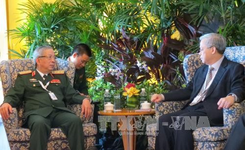 Deputi Menteri Pertahanan Vietnam, Nguyen Chi Vinh menghadiri Dialog Shangri La