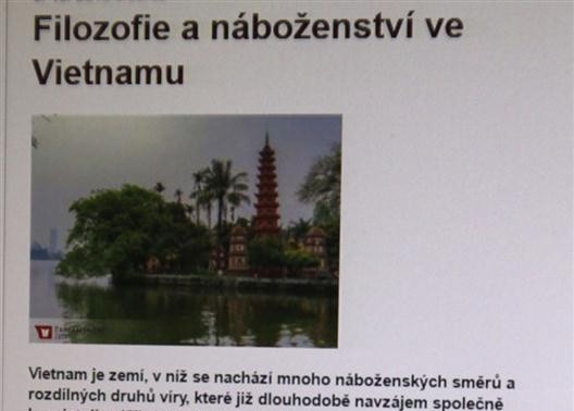 Koran Czech memuji kebijakan Vietnam tentang agama