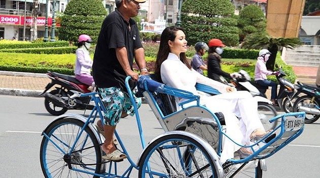 Sepintas lintas tentang becak di Vietnam