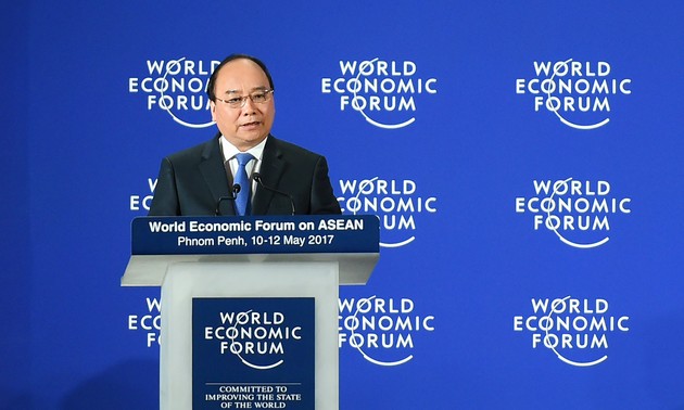 Aktivitas PM Vietnam, Nguyen Xuan Phuc di WEF ASEAN 2017