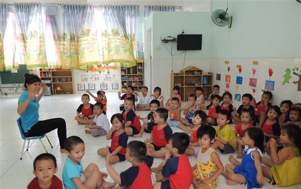 UNICEF memilih kota Ho Chi Minh untuk menggelarkan “Gagasan kota yang akrab anak”