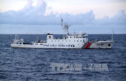 Kapal Tiongkok  muncul di dekat kepulauan sengketa dengan Jepang