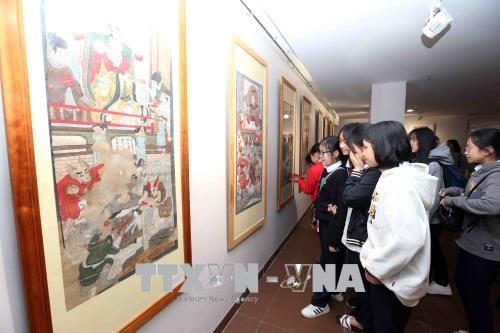  Pameran lukisan rakyat tradisional Vietnam