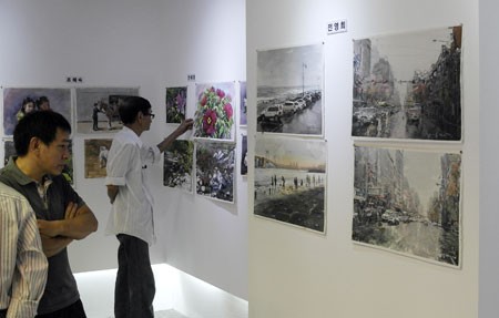  Pameran temu pergaulan seni rupa modern Vietnam-Republik Korea