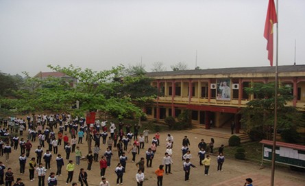 Pengkonservasian kebudayaan etnis minoritas Muong di sekolah