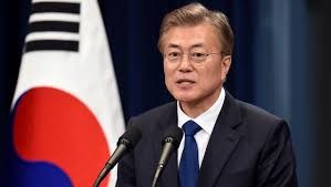 Presiden Republik Korea menunjukkan target-target komitmen pada tahun 2019