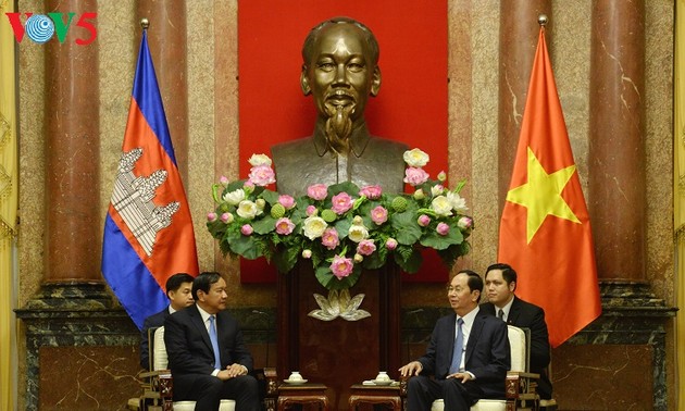 President applauds Vietnam-Cambodia border delineation efforts 