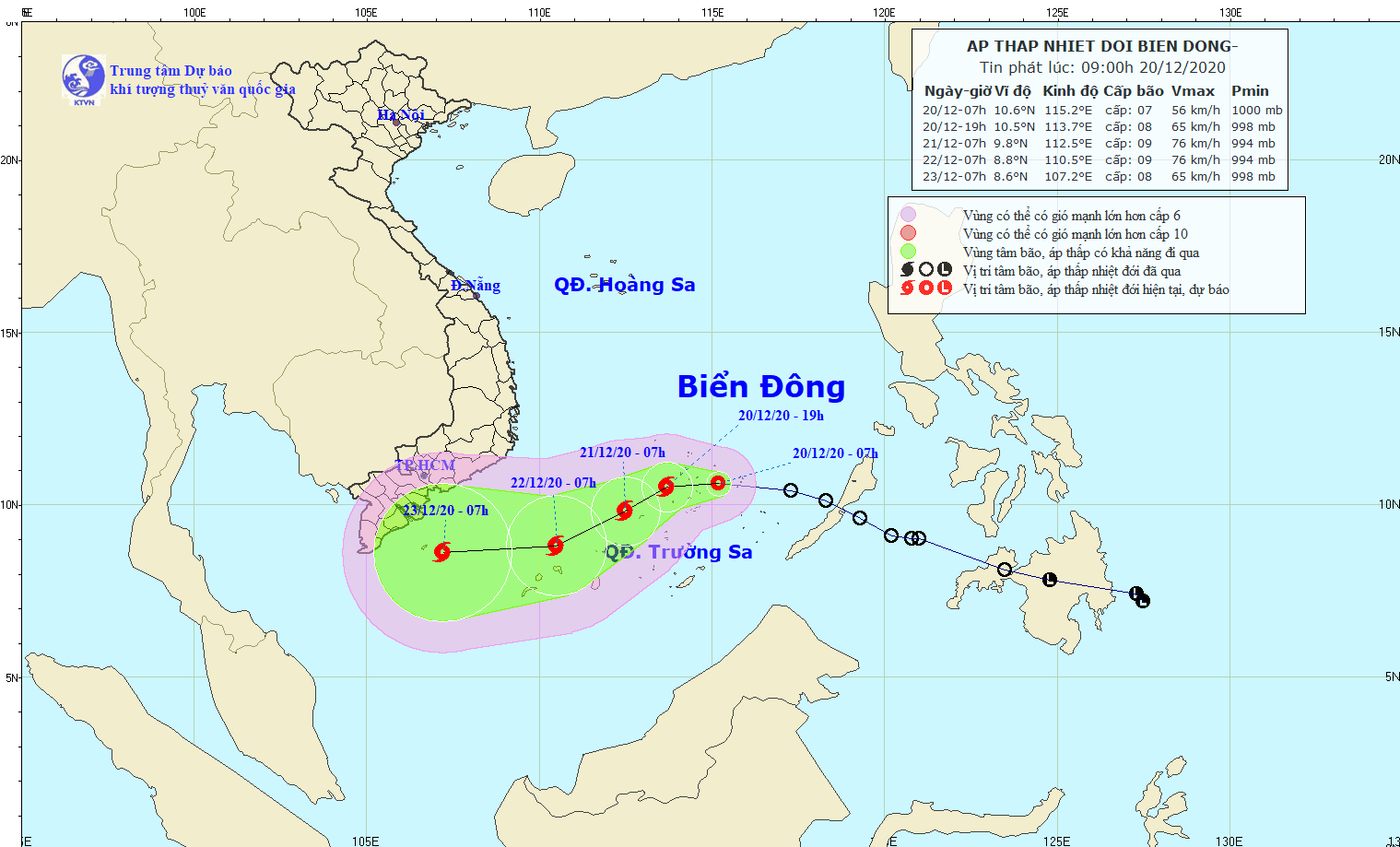 Tropical depression enters East Sea, coastal localities urged for preparedness