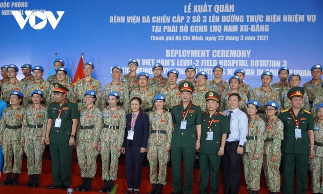 Staff of Vietnam’s 3rd field hospital sent to South Sudan