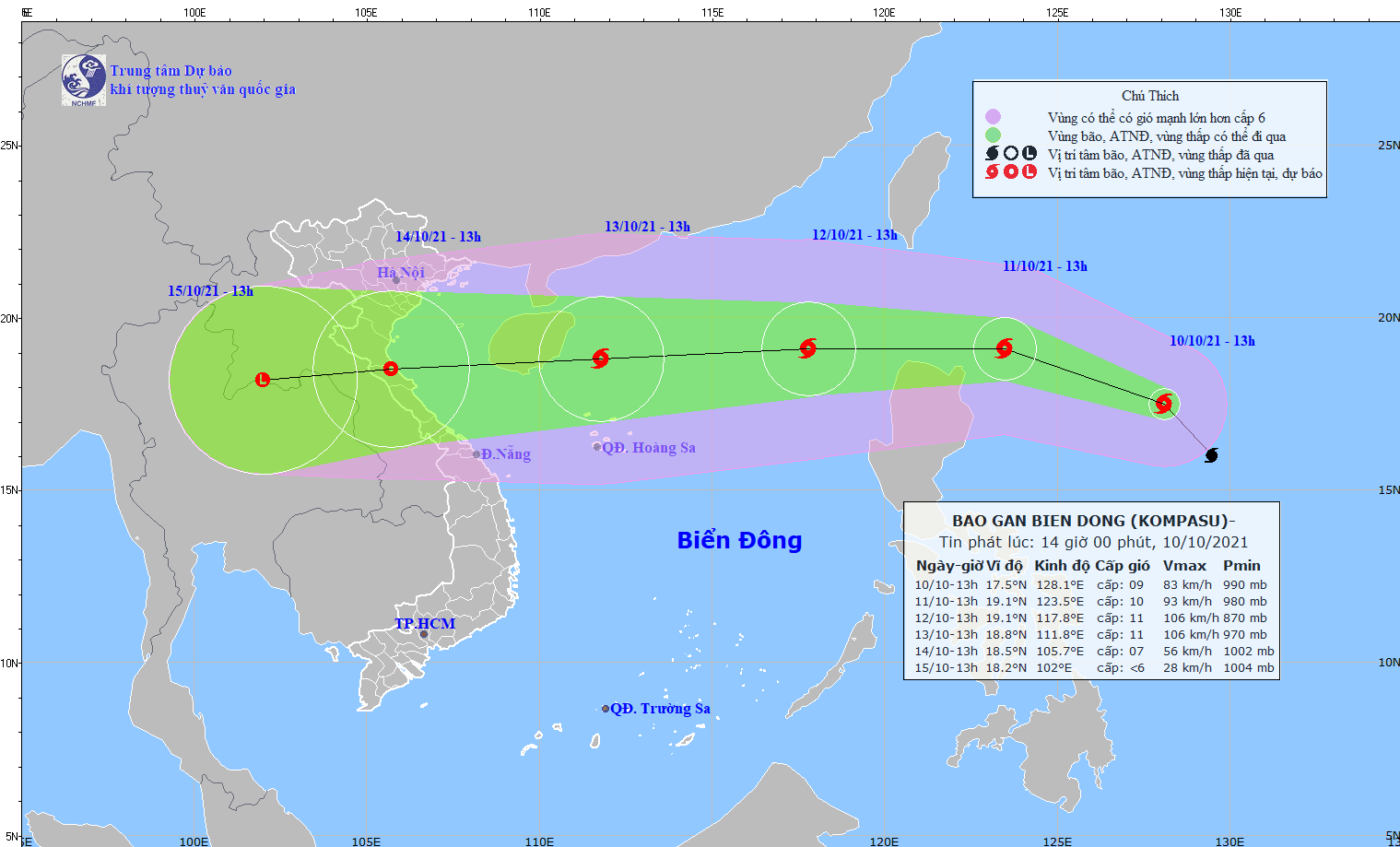 Vietnam experiences downpours in north-central areas, braces for storm Kompasu