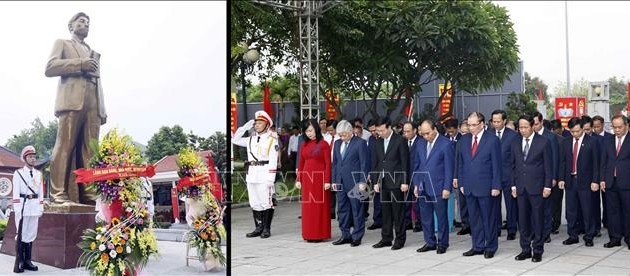 President commemorates Party leader Nguyen Van Cu 