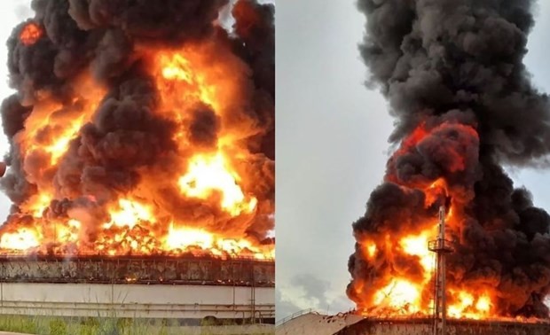 Cuban oil depot fire: Casualties soar