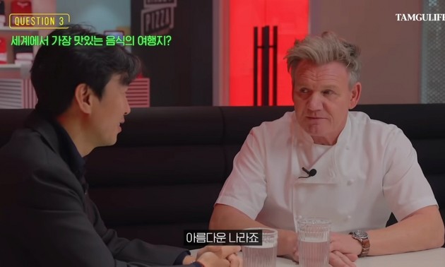 Gordon Ramsay says Vietnam among No. 1 food destinations