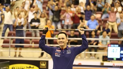 Tran Duc Minh wins Three-Cushion World Cup