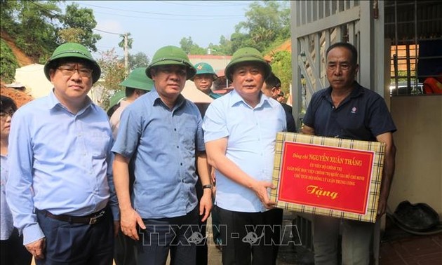 More aid delivered to areas ravaged by Typhoon Yagi 