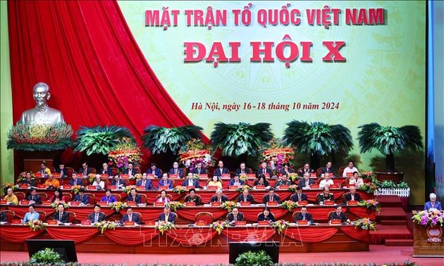 Vietnam Fatherland Front Congress closes with 397 selected as Central Committee members