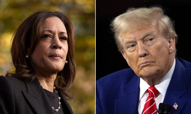 US election 2024: Harris and Trump neck-and-neck in battleground states