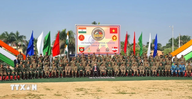 Vietnam, India hold military exercise VINBAX 2024