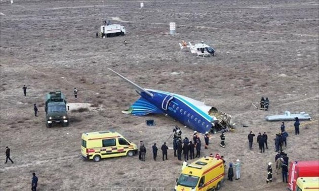 Passenger plane crashes in Kazakhstan, dozens feared dead
