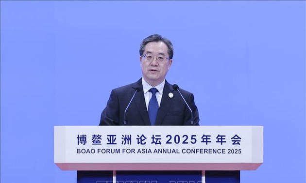 Chinese Vice Premier calls for unity, cooperation at Boao Forum for Asia 2025