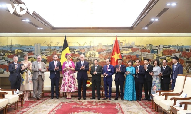 King and Queen of Belgium visit Hai Phong City