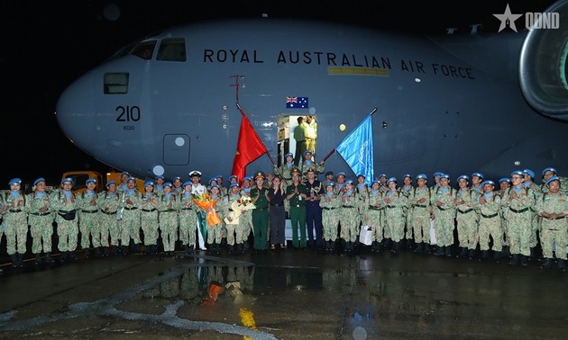 Vietnamese peacekeepers accomplish mission in South Sudan