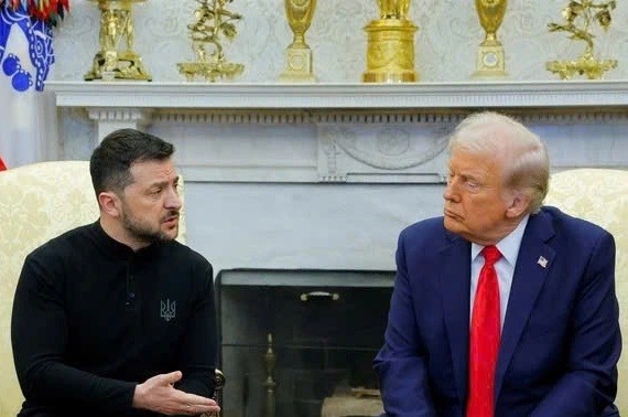 Trump and Zelensky meet for Ukraine peace deal 