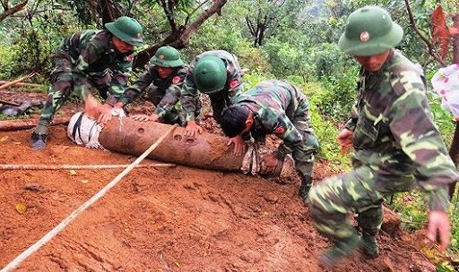 越南克服战后遗留地雷和爆炸物危害