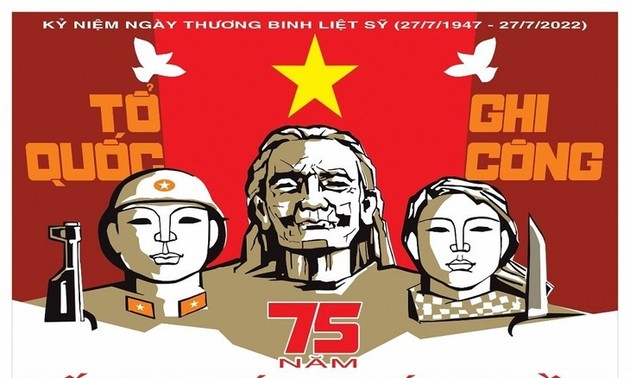 Агитационные плакаты, посвященные 75-летию Дня  инвалидов войны и павших фронтовиков