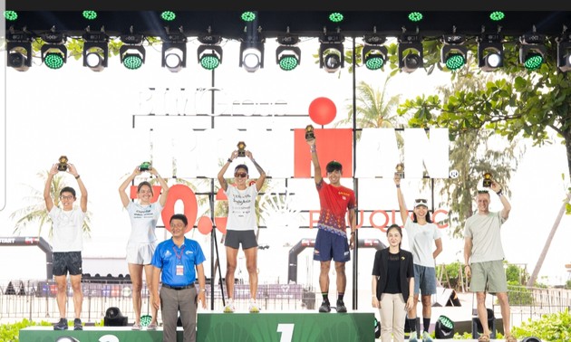 Впечатляющие результаты на соревновании по триатлону BIM Group IRONMAN 70.3 Фукуок 2025 