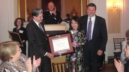 Nguyen Thi Kim Tien named among best leaders at Harvard forum