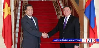  Deputy Foreign Minster Dang Minh Khoi visits Mongolia