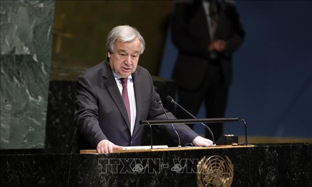 UN chief urges action to avert climate change catastrophe