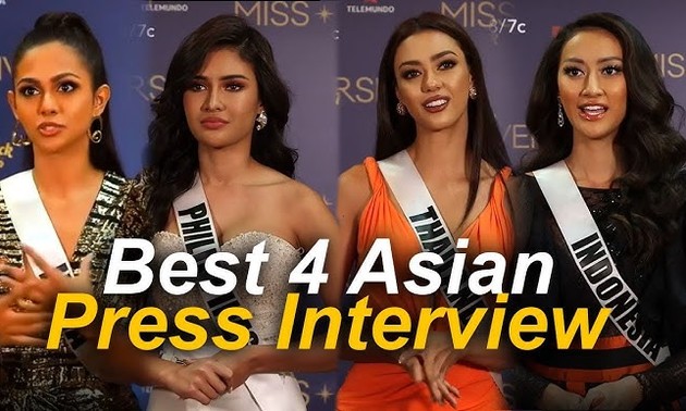 4 BEST ASIAN PRESS INTERVIEW - Miss Universe 2020