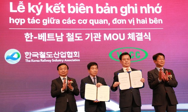 Hợp tác phát triển đường sắt giữa Việt Nam – Hàn Quốc 
