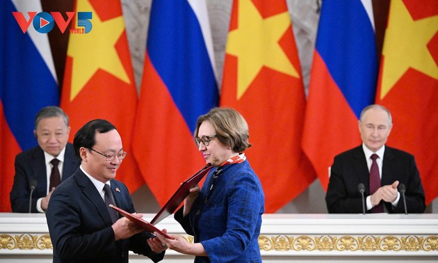 Đài Tiếng nói Việt Nam ký kết hợp tác với Đài phát thanh Orpheus (LB Nga)