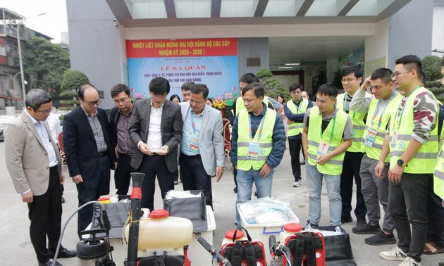 Ngành Y tế Hà Nội ra quân, sẵn sàng phục vụ Đại hội XIV của Đảng