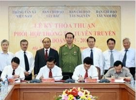 Vietnam News Agency coordinates information with localities