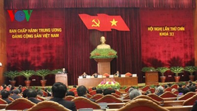 Party Central Committee convenes 9th session