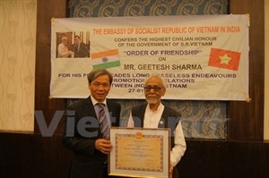 Indian solidarity committee president given Friendship Order